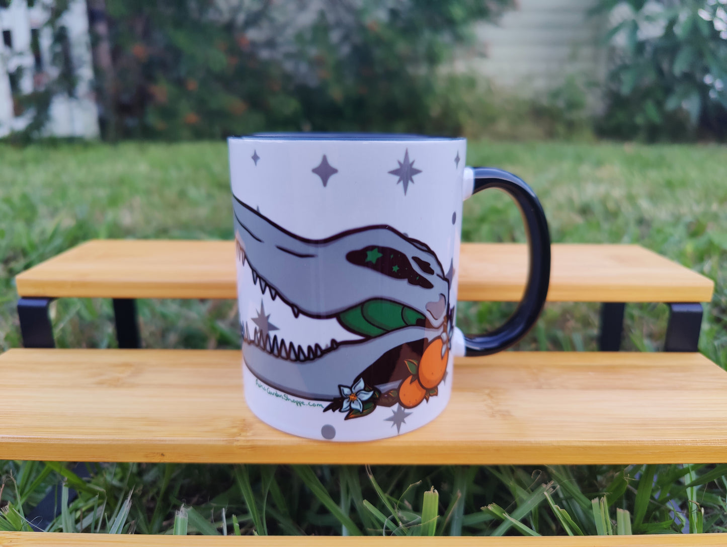 "Head in the Stars" Alligator Skull 11oz Coffee Mug