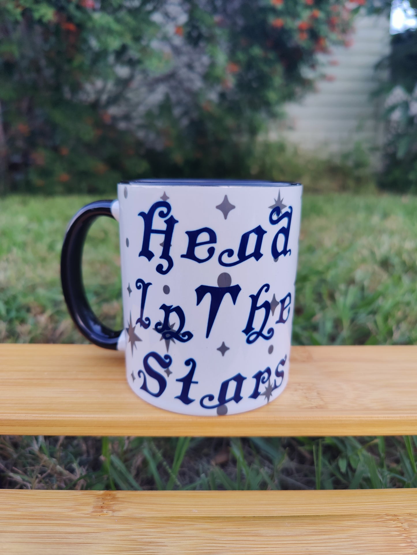 "Head in the Stars" Canine Skull 11oz Coffee Mug