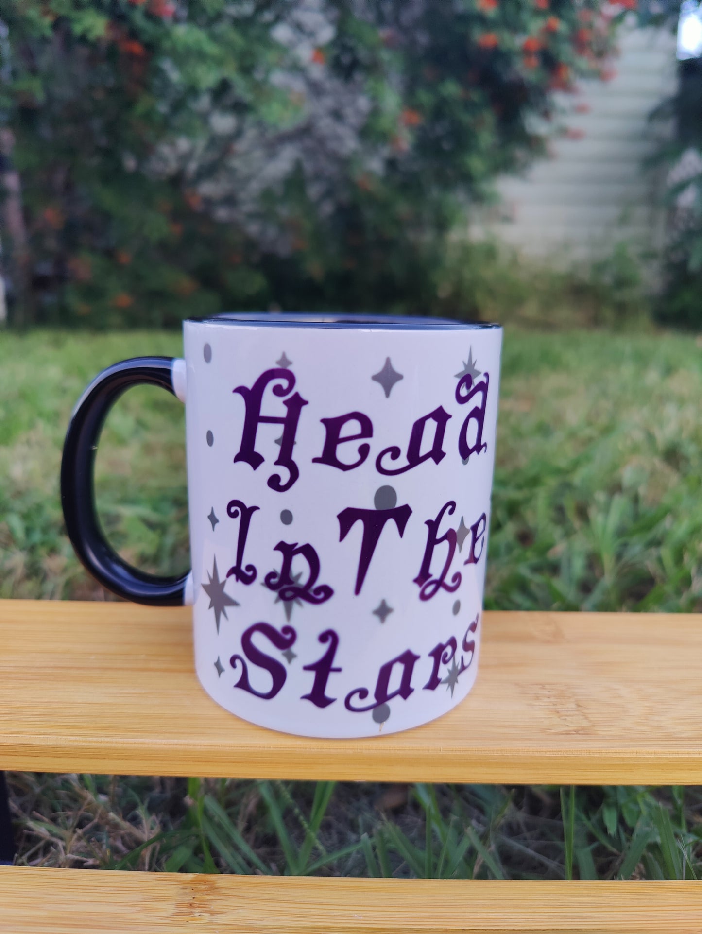 "Head in the Stars" Human Skull 11oz Coffee Mug