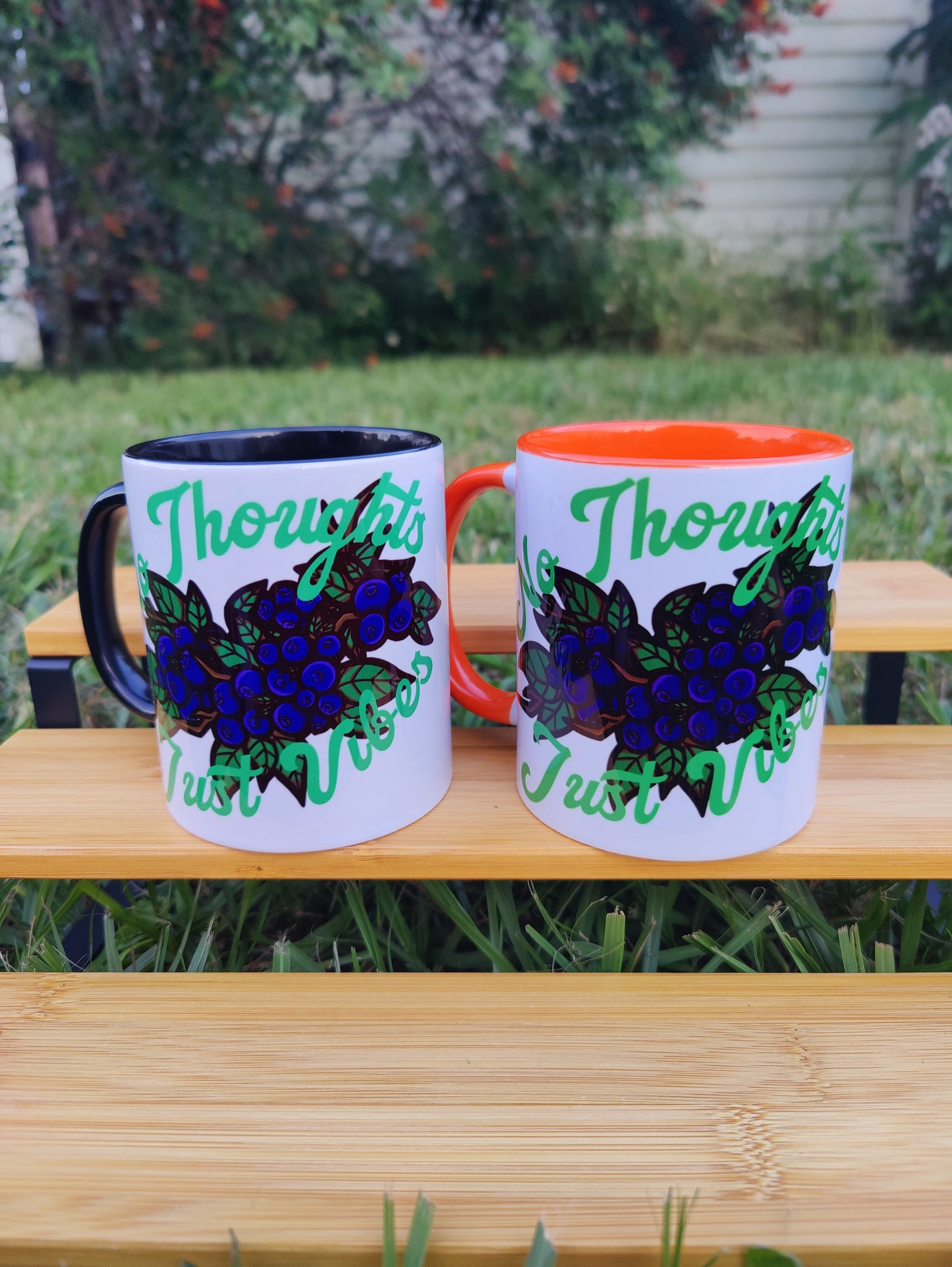 "No Thoughts, Just Vibes" Leopard Gecko 11oz Coffee Mug