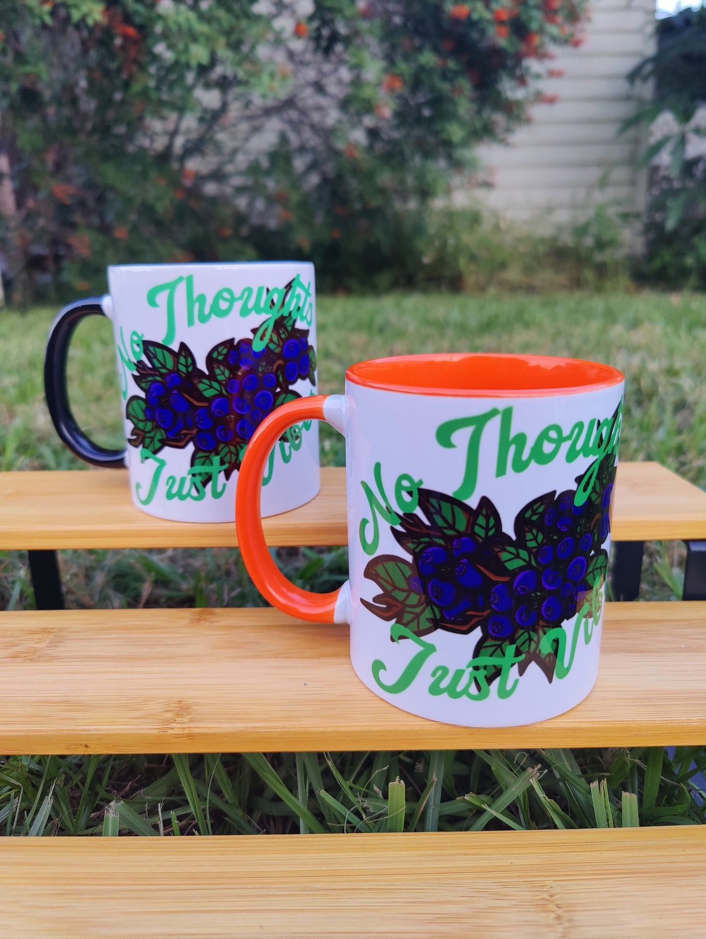 "No Thoughts, Just Vibes" Leopard Gecko 11oz Coffee Mug