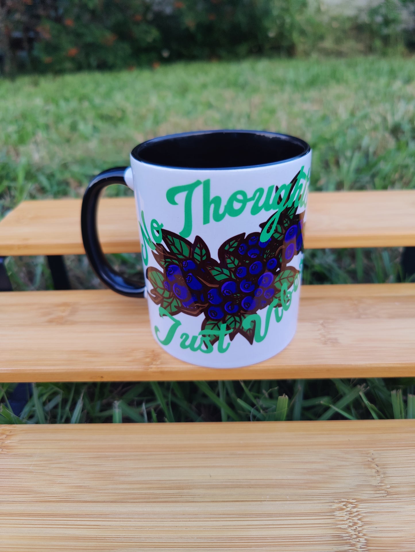 "No Thoughts, Just Vibes" Leopard Gecko 11oz Coffee Mug