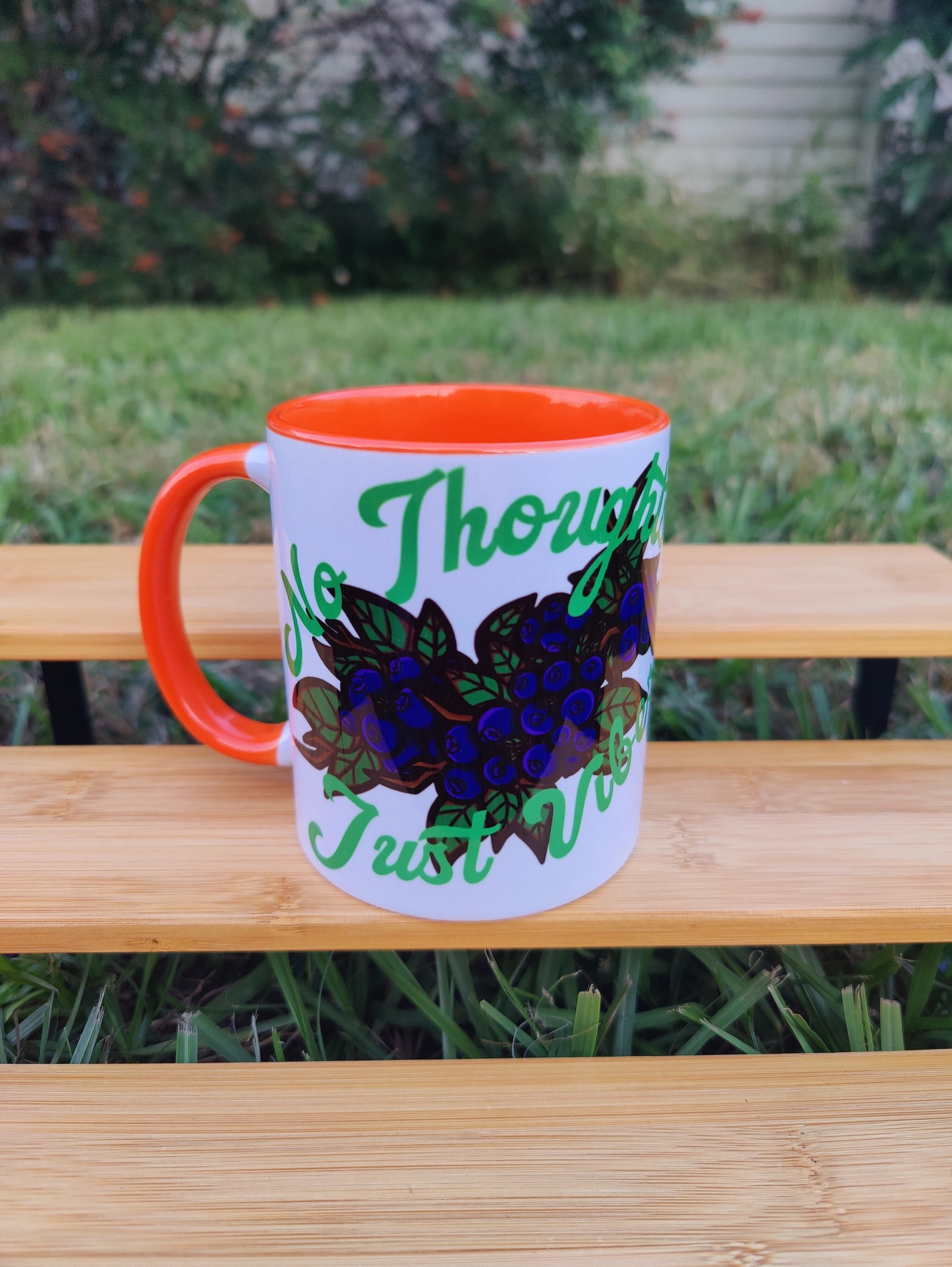"No Thoughts, Just Vibes" Leopard Gecko 11oz Coffee Mug