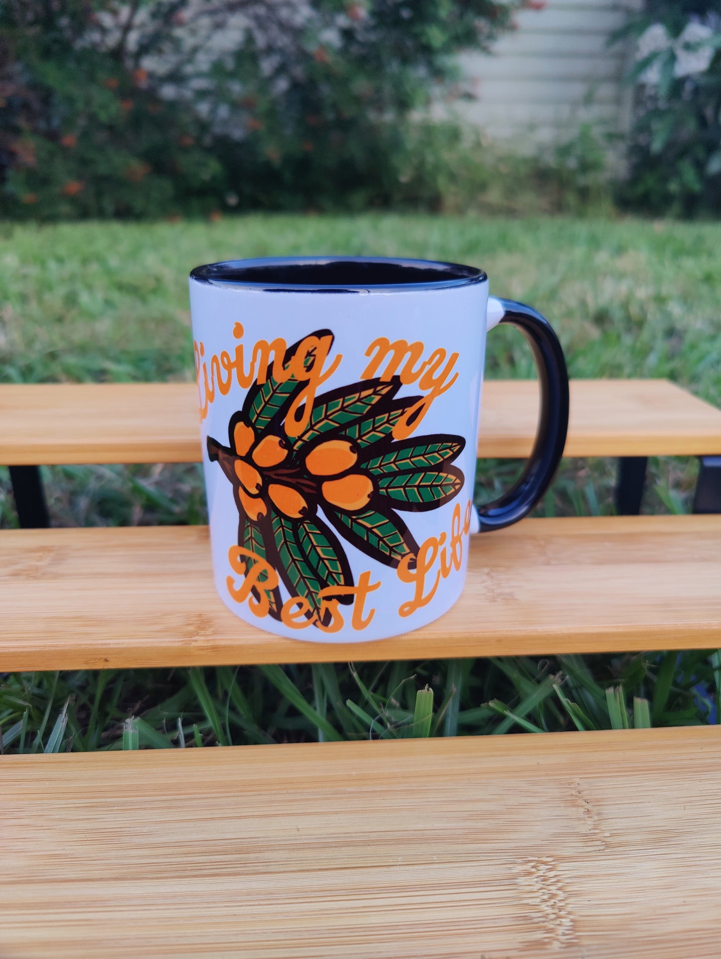 "Living My Best Life" Leopard Gecko 11oz Coffee Mug
