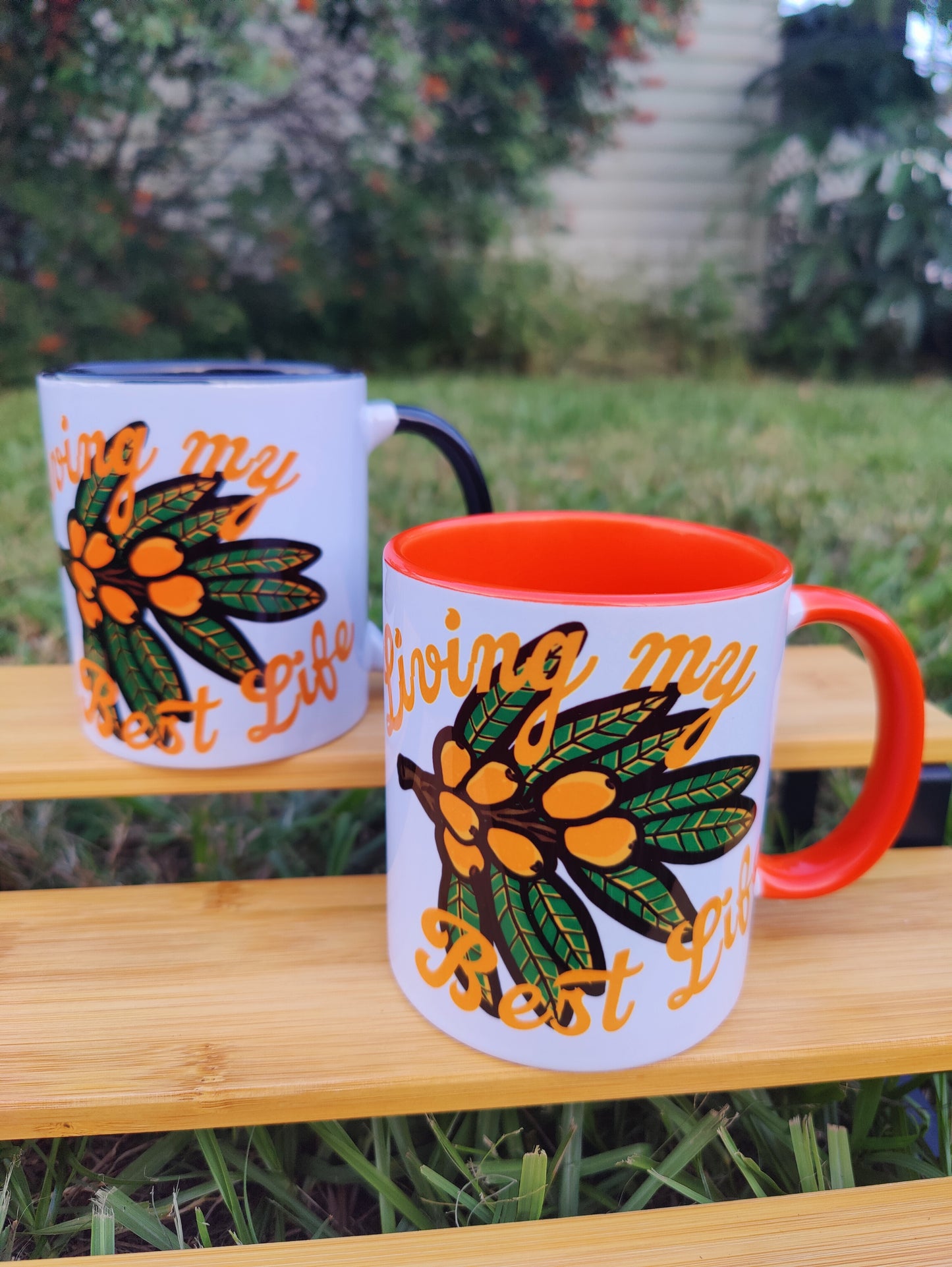 "Living My Best Life" Leopard Gecko 11oz Coffee Mug