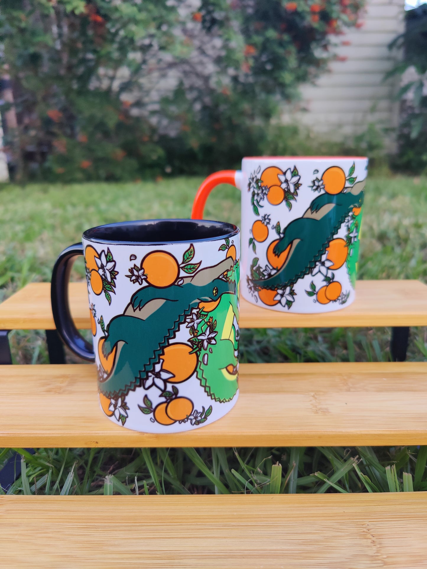"Trinity" Alligator 11oz Coffee Mug