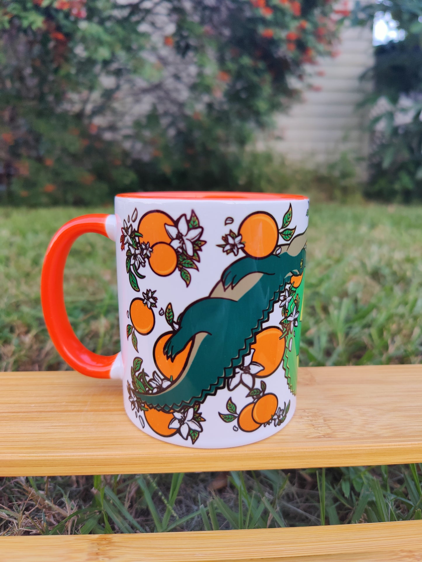 "Trinity" Alligator 11oz Coffee Mug