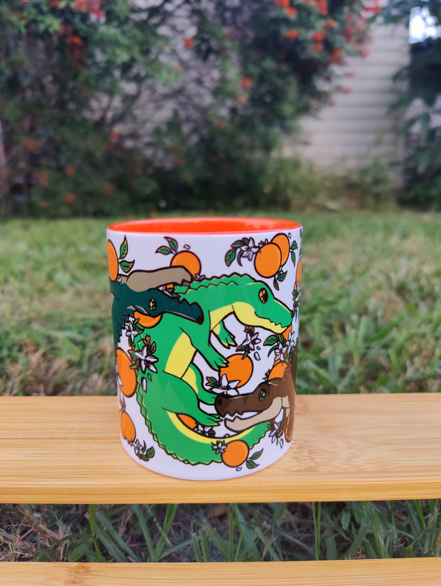 "Trinity" Alligator 11oz Coffee Mug