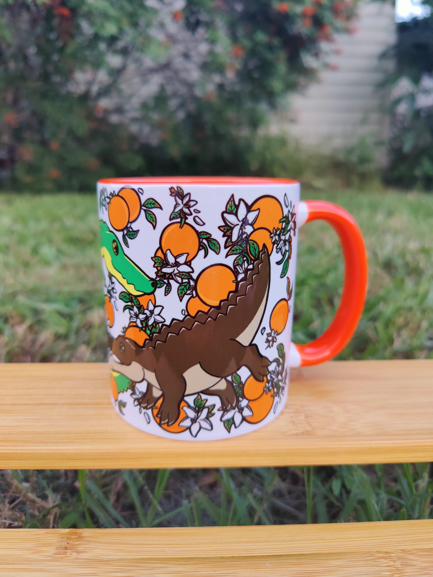 "Trinity" Alligator 11oz Coffee Mug