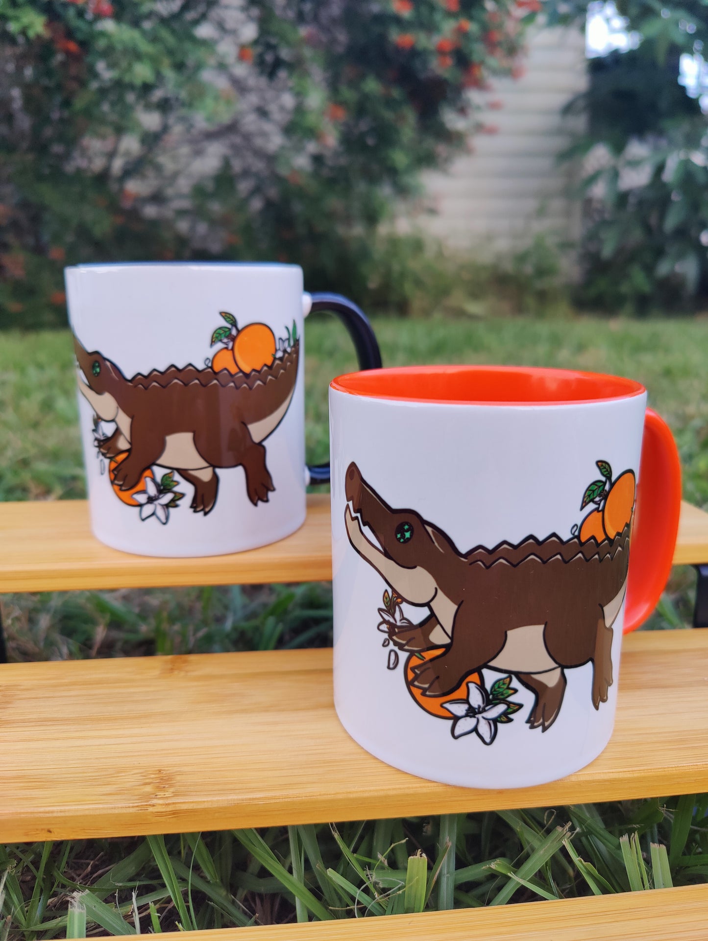 "Living My Best Swamp Life" Alligator 11oz Coffee Mug