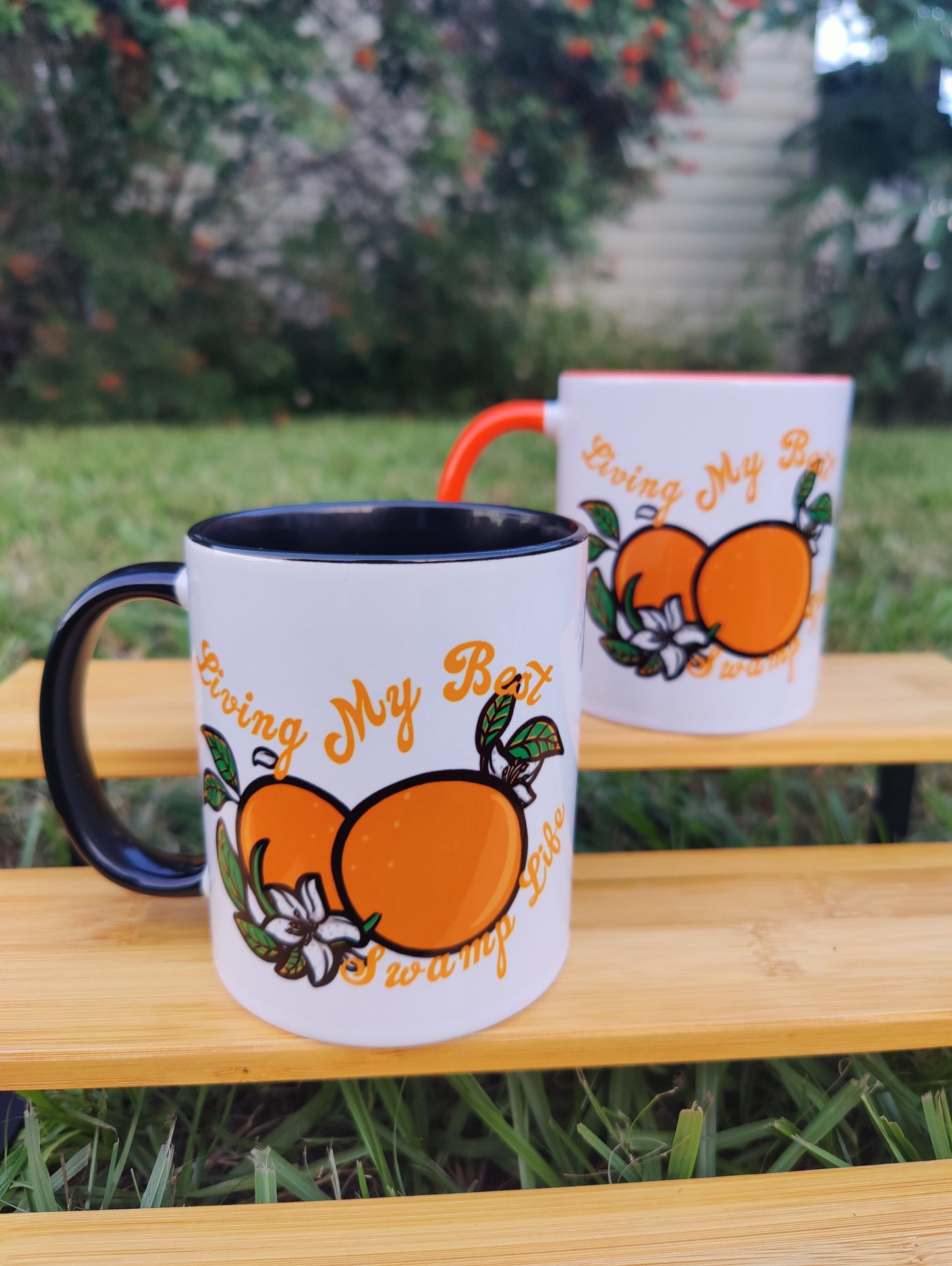 "Living My Best Swamp Life" Alligator 11oz Coffee Mug