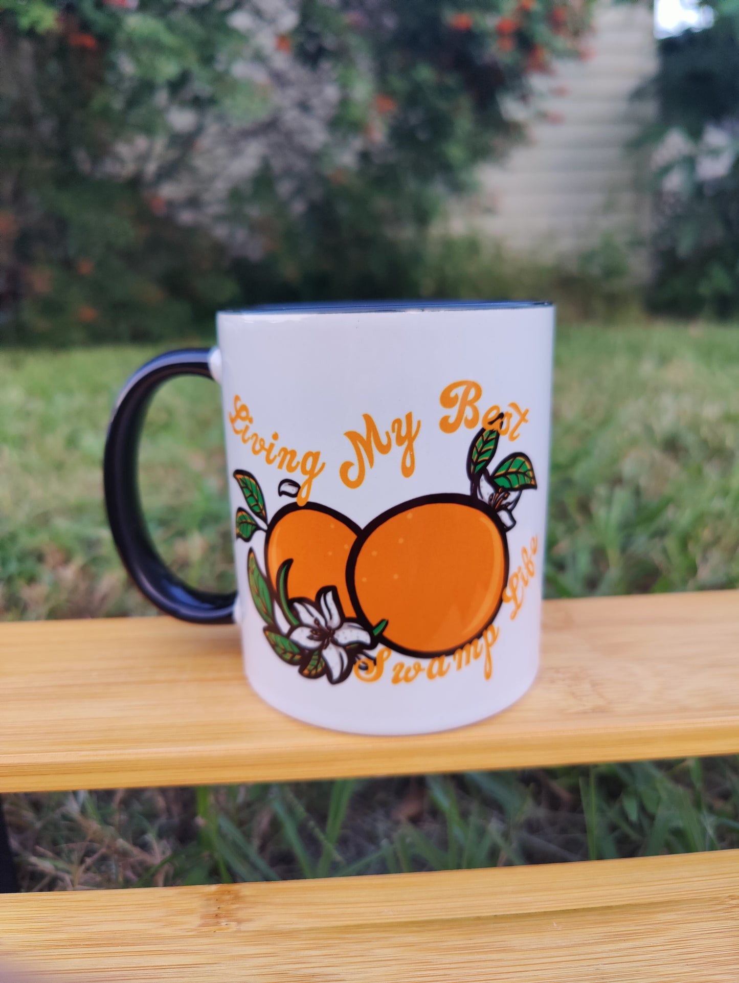 "Living My Best Swamp Life" Alligator 11oz Coffee Mug
