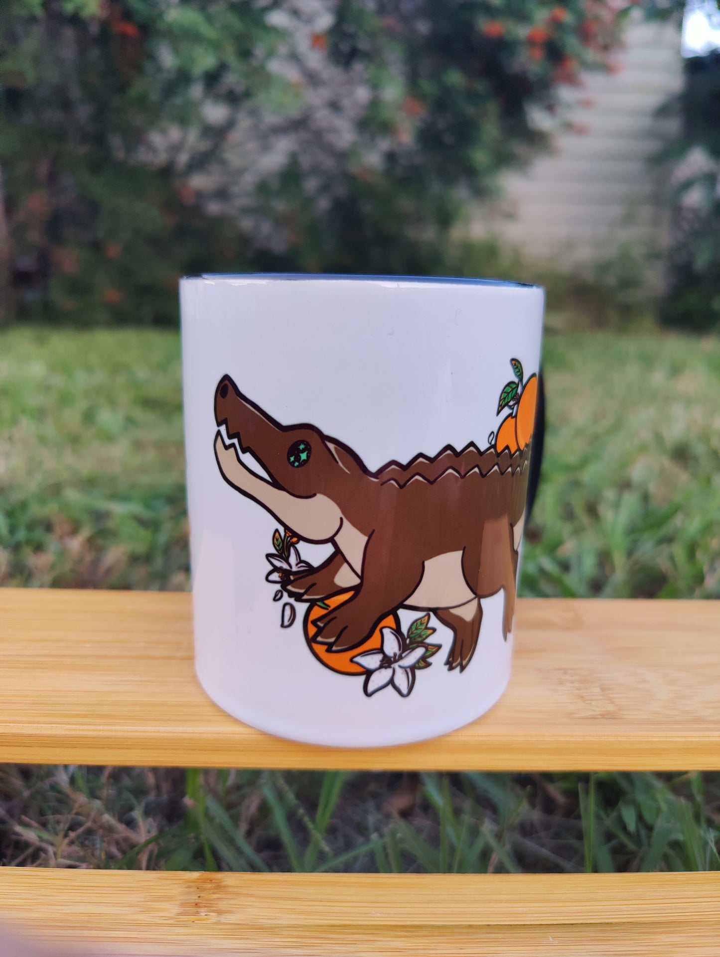 "Living My Best Swamp Life" Alligator 11oz Coffee Mug