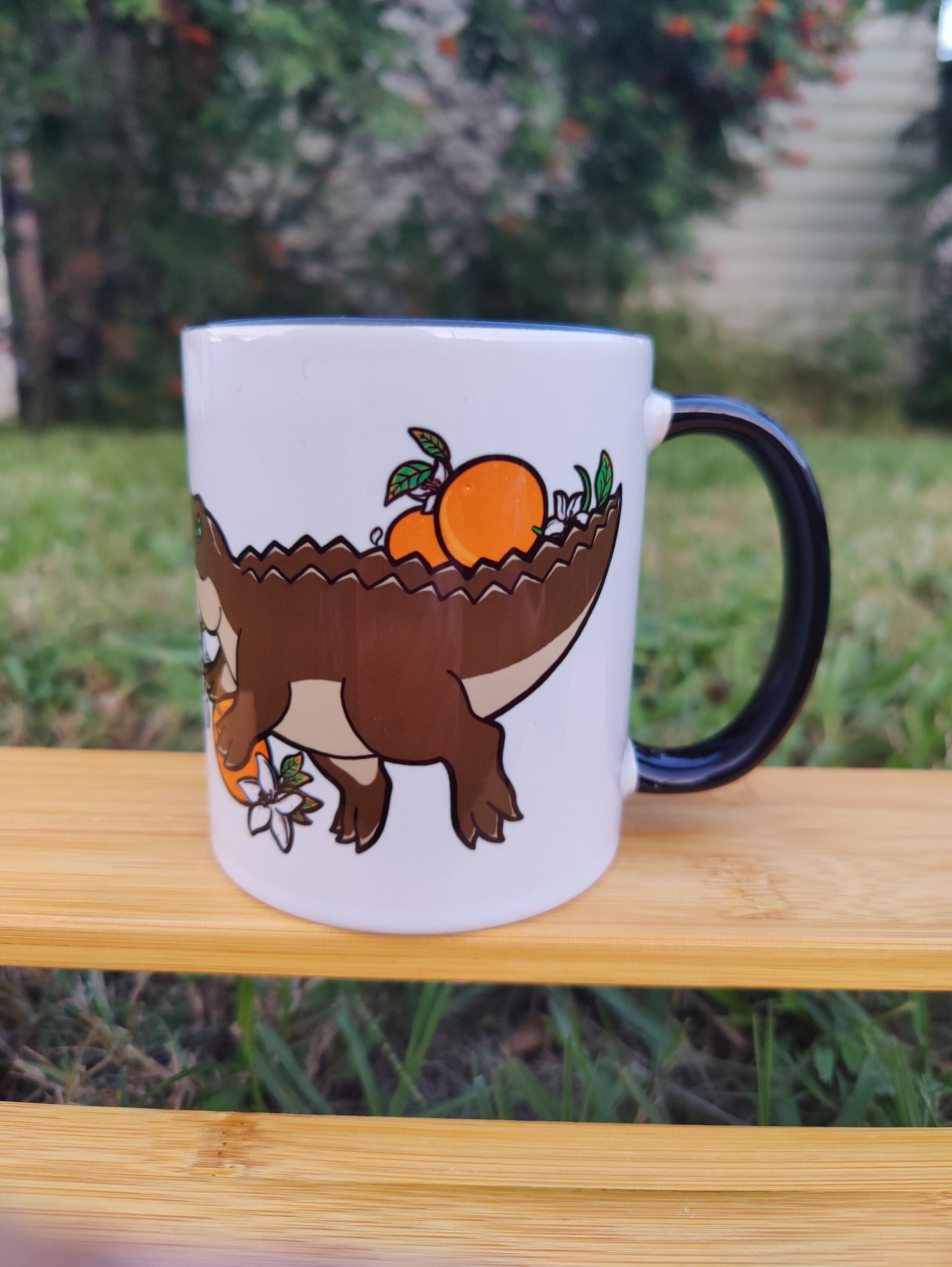 "Living My Best Swamp Life" Alligator 11oz Coffee Mug