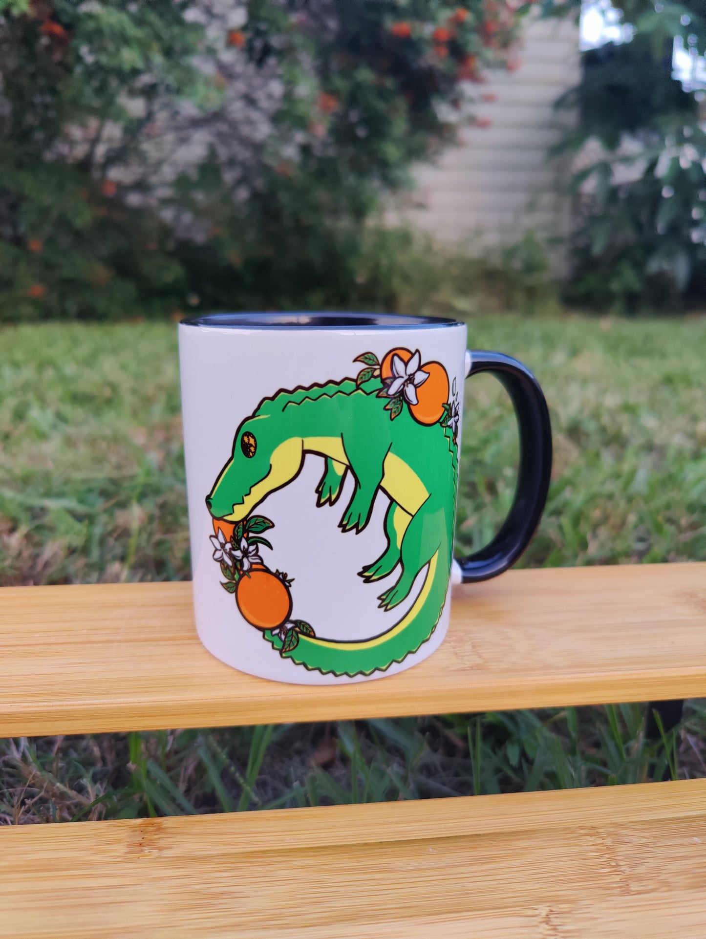 "Swamp Life" Alligator 11oz Coffee Mug