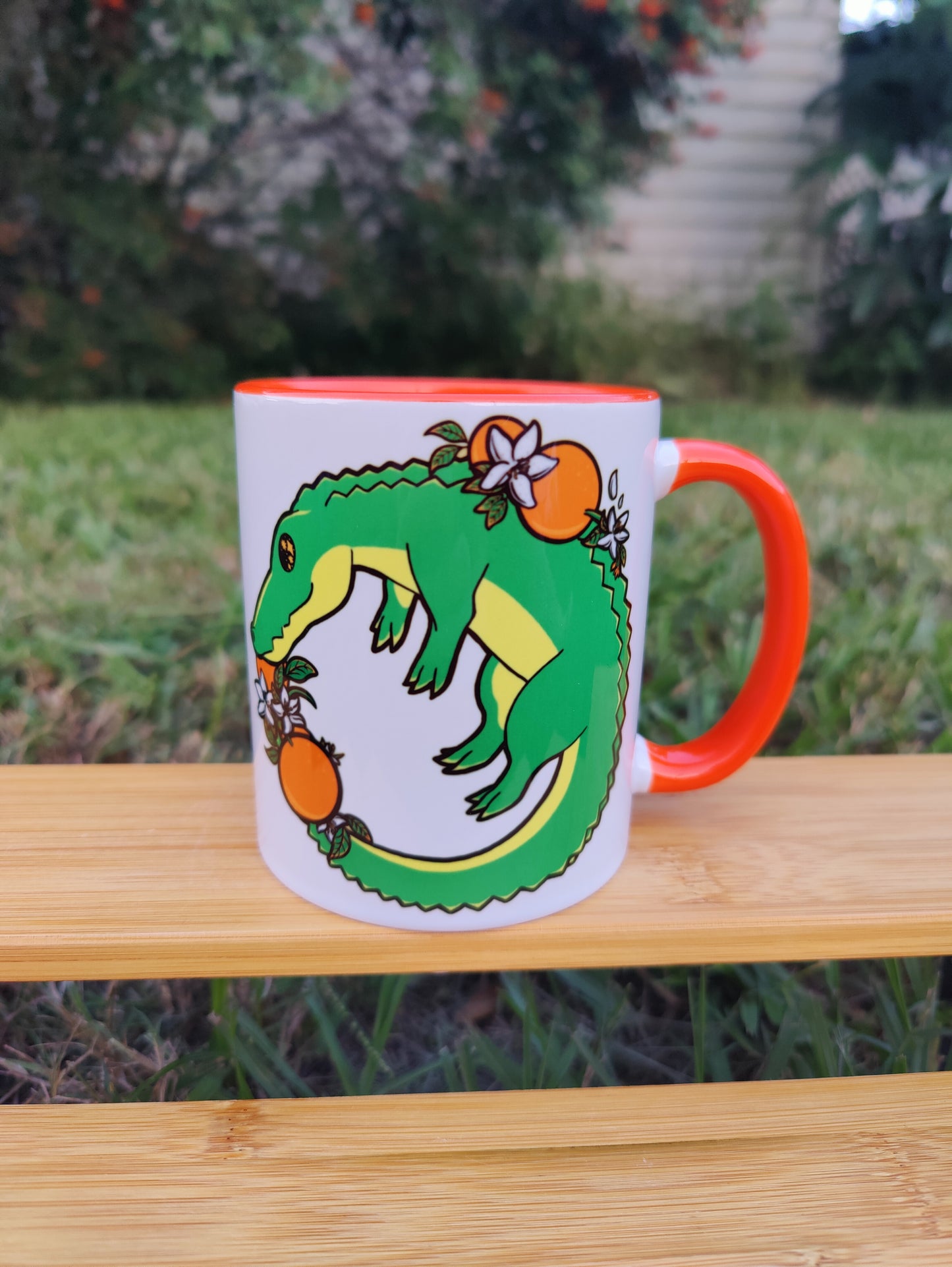 "Swamp Life" Alligator 11oz Coffee Mug