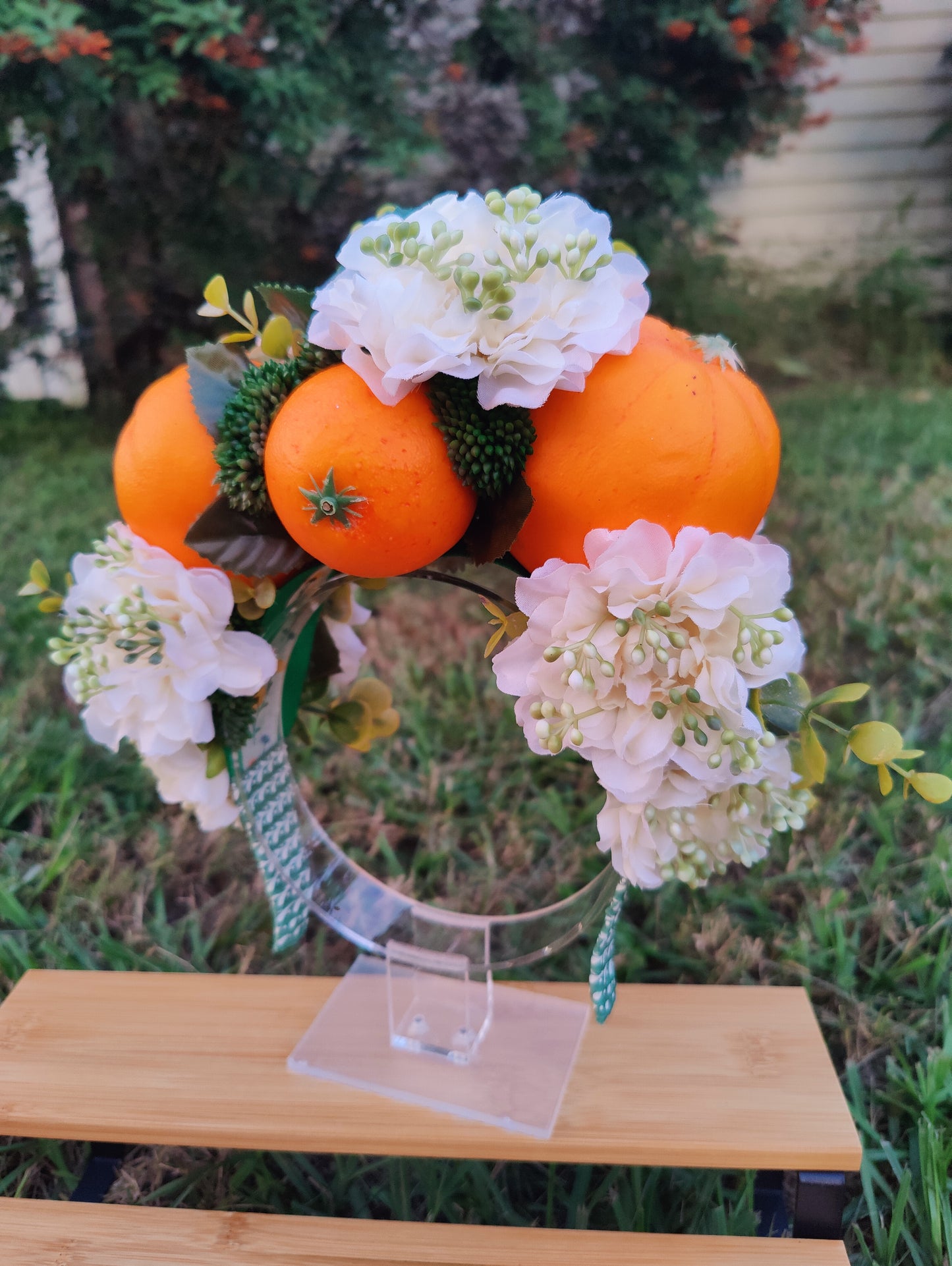 Citrus-ly Devine Flower Crown