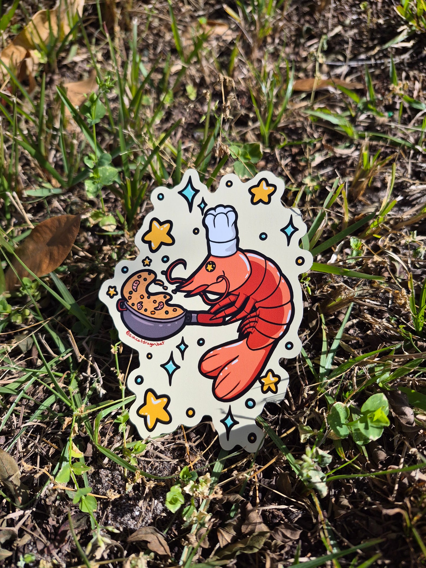 Shrimp Fried Rice 5" Car Magnet