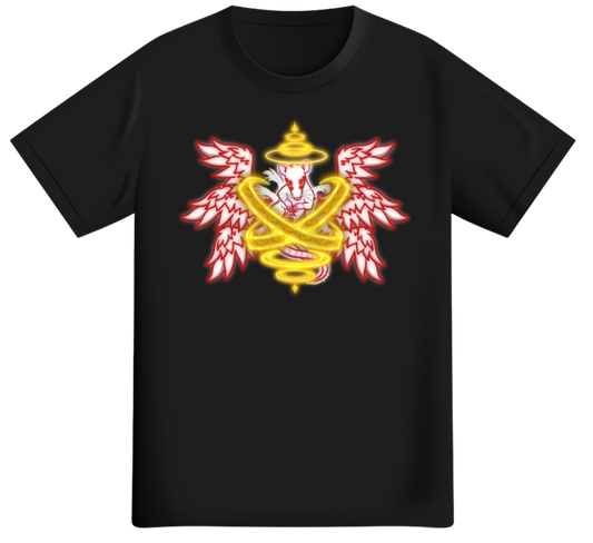 Biblically Rat-ccurate Angel Short Sleeve T-Shirt
