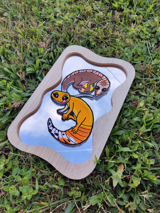 Gecko 5" Iron-on Patch Bundle