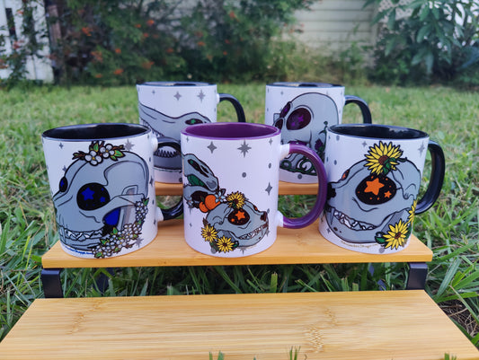 Nature Skulls 11oz Coffee Mug Bundle