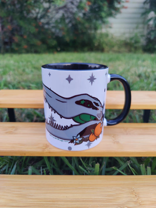 "Head in the Stars" Alligator Skull 11oz Coffee Mug