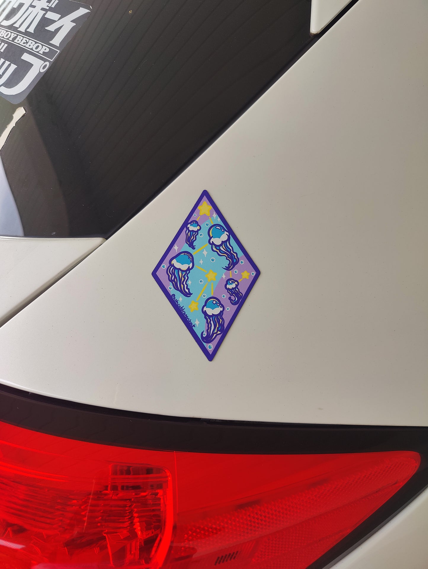Jellyfish Constellation 4" Car Magnet