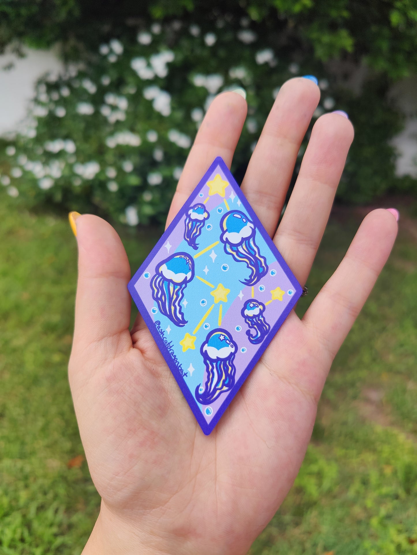 Jellyfish Constellation 4" Car Magnet