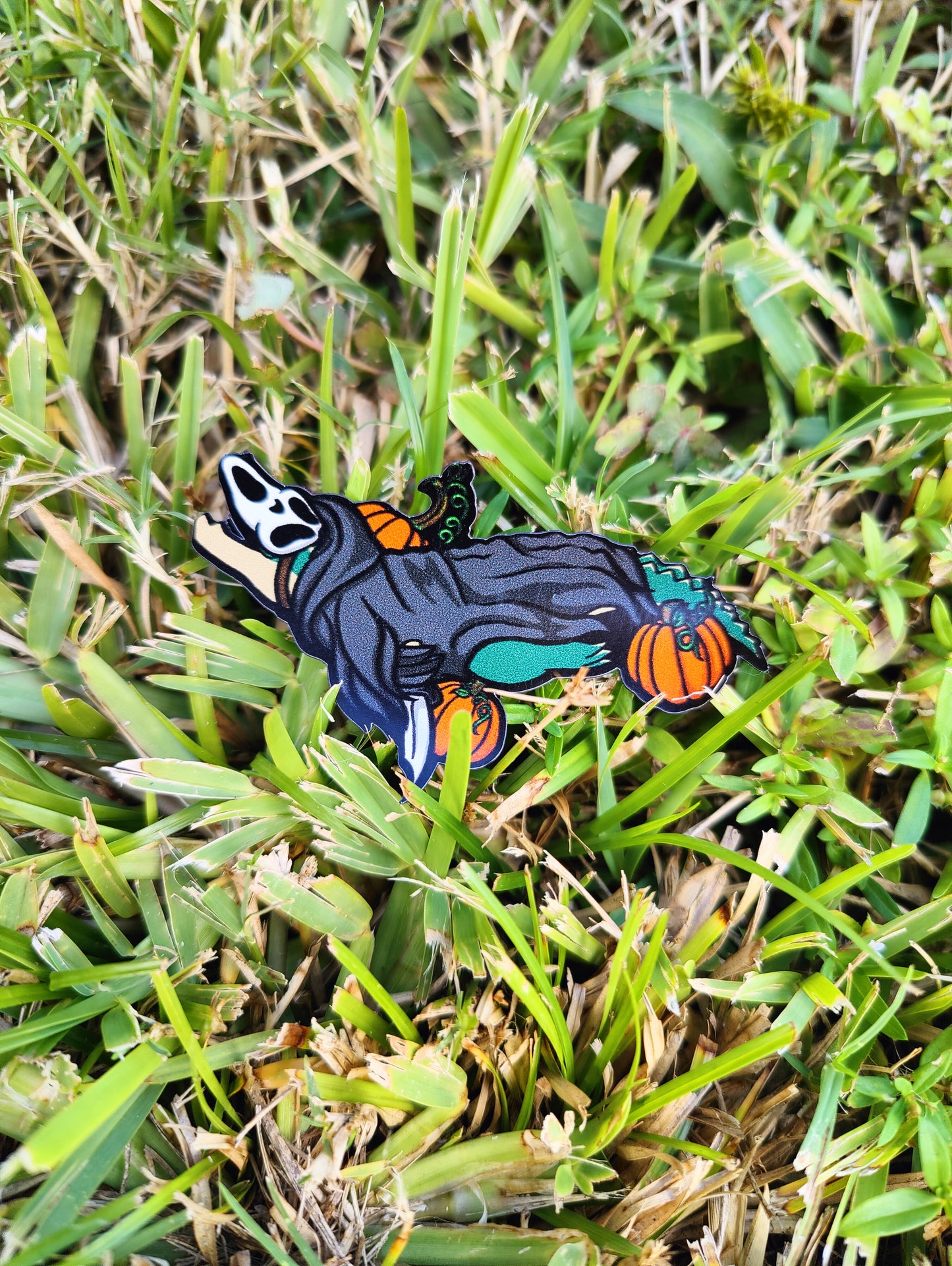 Spooky Gator Ghouls 2.7" Car Mini-Magnet Set of 3