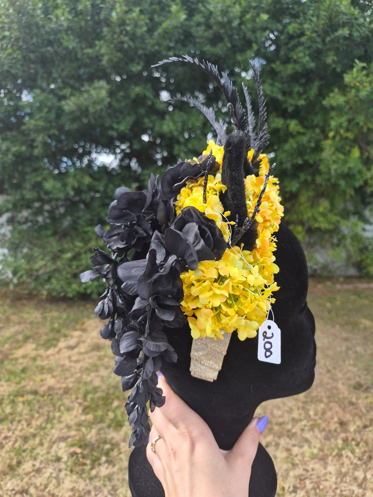 Starry Night Small Cat-Eared Flower Crown