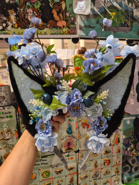Blueberry Canine Flowercrown
