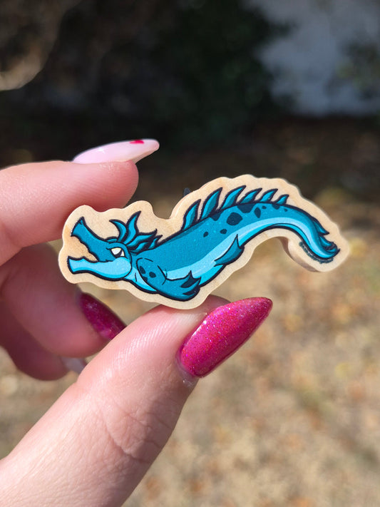 Maraquan Virtual Pet 2" Wooden Pin
