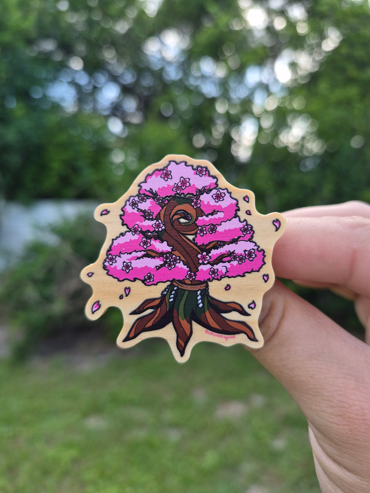 Guardian Sapling 2" Wooden Pin