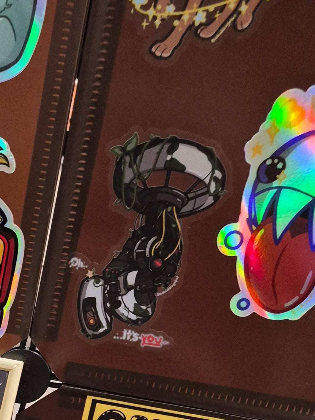 "Oh... It's You..." 5" Clear Matte Sticker